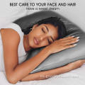 Silk Satin Pillow Fase Pillow Covers con cierre de sobre